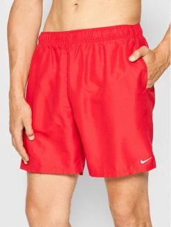 Nike Άνδρες Boardshorts Σορτς κολύμβησης Essential Volley NESSA559 Κόκκινο Regular Fit