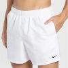 Nike Άνδρες Boardshorts Σορτς κολύμβησης Volley NESSA560 Λευκό Regular Fit
