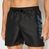 Nike Άνδρες Boardshorts Σορτς κολύμβησης Rift Breaker NESSA571 Μαύρο Regular Fit