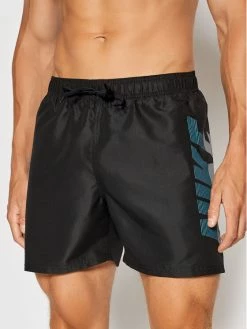 Nike Άνδρες Boardshorts Σορτς κολύμβησης Rift Breaker NESSA571 Μαύρο Regular Fit