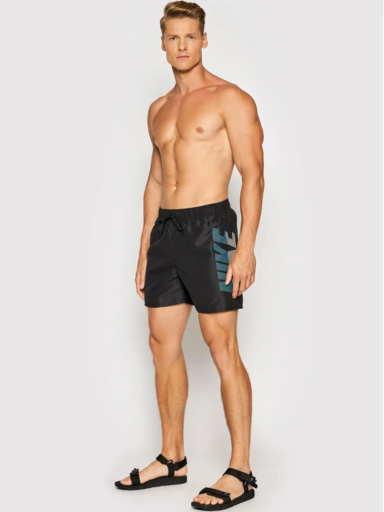 Nike Άνδρες Boardshorts Σορτς κολύμβησης Rift Breaker NESSA571 Μαύρο Regular Fit 2 Nike Άνδρες Boardshorts Σορτς κολύμβησης Rift Breaker NESSA571 Μαύρο Regular Fit - Image 2