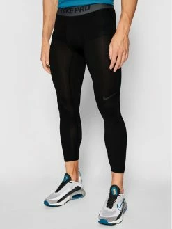 Nike Άνδρες Κολάν Pro 3/4 Basketball AT3383 Μαύρο Tight Fit