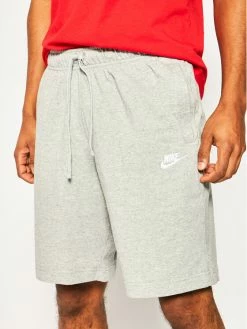Nike Άνδρες Αθλητικά Σορτς Αθλητικό σορτς Sportswear Club Fleece BV2772 Γκρι Standard Fit