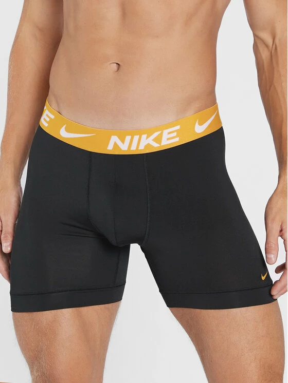 Nike Άνδρες Μπόξερ Σετ μποξεράκια 3 τμχ Dri-Fit Essential 0000KE1157 Μαύρο 2 Nike Άνδρες Μπόξερ Σετ μποξεράκια 3 τμχ Dri-Fit Essential 0000KE1157 Μαύρο - Image 2