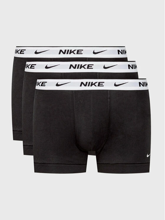 Nike Άνδρες Μπόξερ Σετ μποξεράκια 3 τμχ Everyday 0000KE1008 Μαύρο 1 Nike Άνδρες Μπόξερ Σετ μποξεράκια 3 τμχ Everyday 0000KE1008 Μαύρο